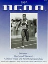10_1997 NCAA Track and Field Championships program (cover) Day 2