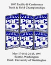 6_1997Pac-10 Track and Field Championships program (cover)